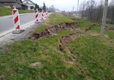 Środki na stabilizacje osuwisk na terenie powiatu